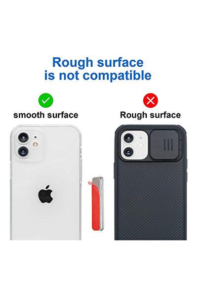 DOMEET IKBEN Multi-Angle Aluminum Cell Phone Kickstand Black