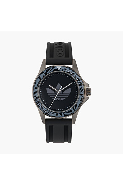 adidas Black 44MM Analog Stainless Steel Strap Watch | AOFH24511