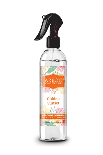 Areon Malodor 300 Ml Golden Sunset Oda Spreyi (Kötü Koku Giderici)