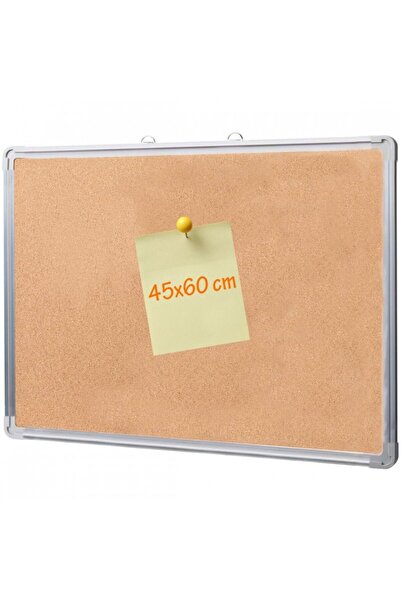 PROCART Tablă de plută 45x60 cm, ramă din aluminiu, afișaj documente
