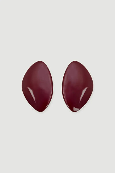 Gusto Minimal Earrings - Red