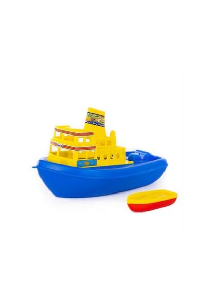 Polesie CAVALLINO Plastic Seagull Boat, Brightly Colored, 36 cm - Robentoys