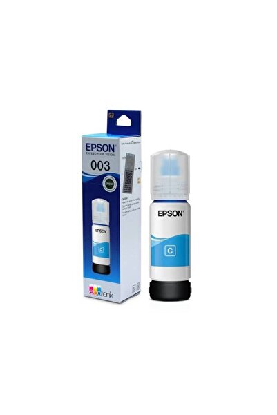 EPSON 003 Genuine Ink Bottle – 65ml,Cyan
