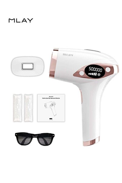 Mlay T4 Ice Cooling IPL Laser Hair Removal Device, 500,000 Flashes