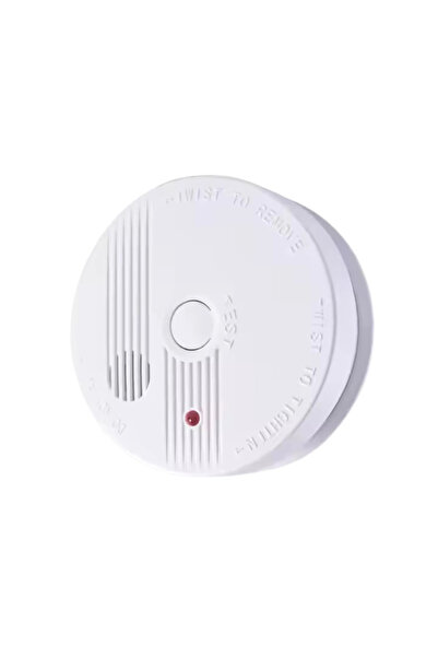 RONIC X Smoke Detector, RonicX, Photoelectric, ABS, installation kit included, 85 dB, Ø102 mm x H38 mm, 128g, white