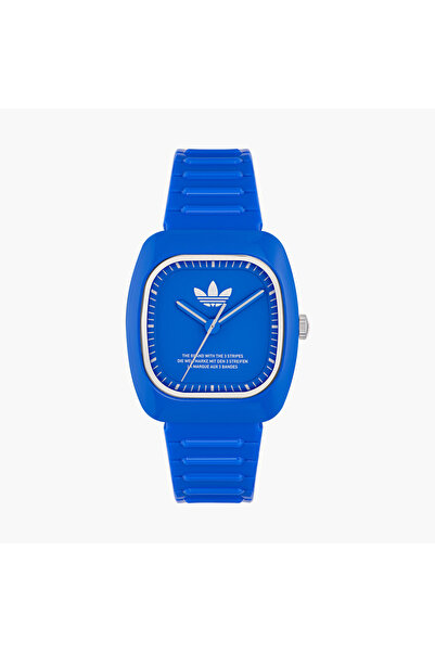 adidas Blue 37MM Analog Plastic Strap Watch | AOSY24530