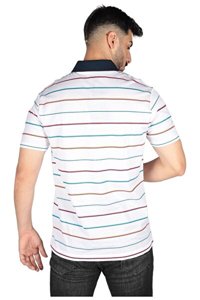 PAUL&SHARK MEN'S KNITTED POLOSHIRT C.WCOTTON