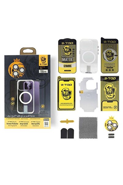 no markte حزمة حماية كاملة 10 في 1 لهاتف iPhone 15 Plus