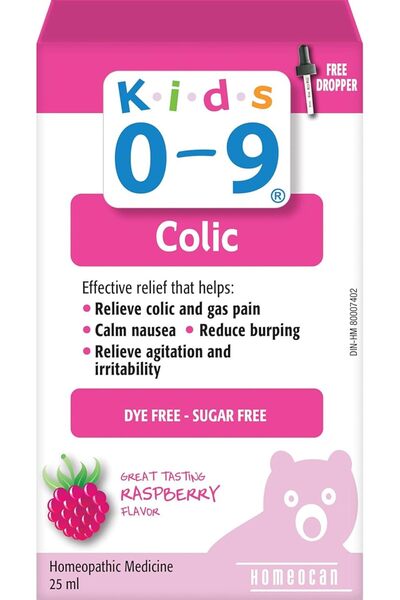 KIDS 09 مغص للأطفال من 0 إلى 9 سنوات 25 مل