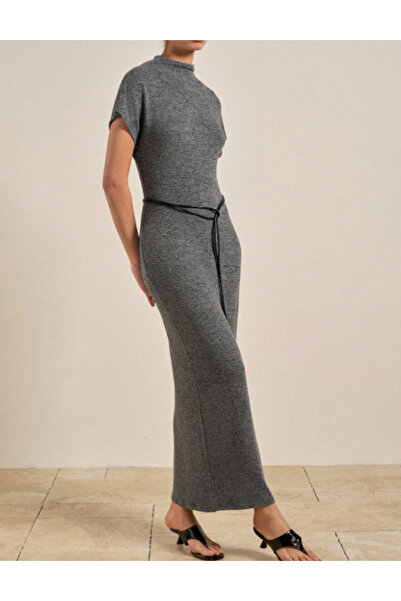 Sheya Shein maxi dress, gray