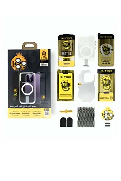 no markte حزمة حماية كاملة 10 في 1 لهاتف iPhone 15 Pro Max