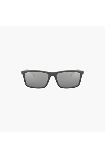 ARNETTE Men Grey Lens Rectangle Sunglasses