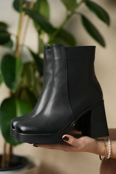 Melvoria Γυναικεία παπούτσια πλατφόρμας με χοντρό τακούνι