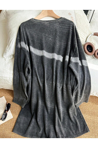 Sheya Shein Curve+ mini dress, grey