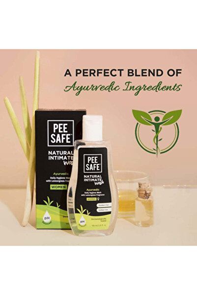Pee Safe Natural Intimate Wash For Women (105 ML)