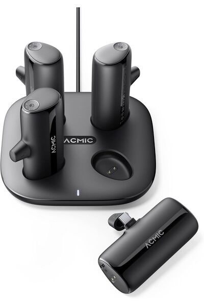 Generic ACMIC Charger Station Kit with 4×5000mAh Portable Power Banks (P-007)