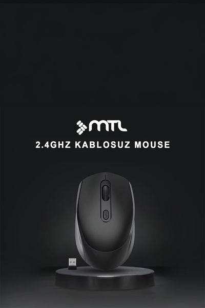 MTL Bluetooth Şarj Edilebilir Kablosuz ve Çift Mod Sessiz Mouse 800 - 1200 - 1400 DPI MT8122