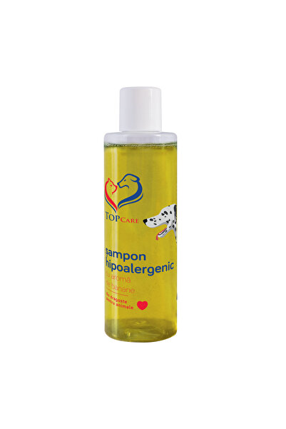 TopCare Hypoallergenic shampoo for dogs with banana flavor