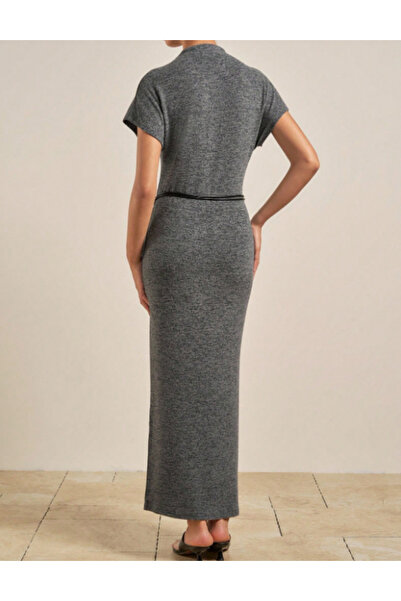 Sheya Shein maxi dress, gray