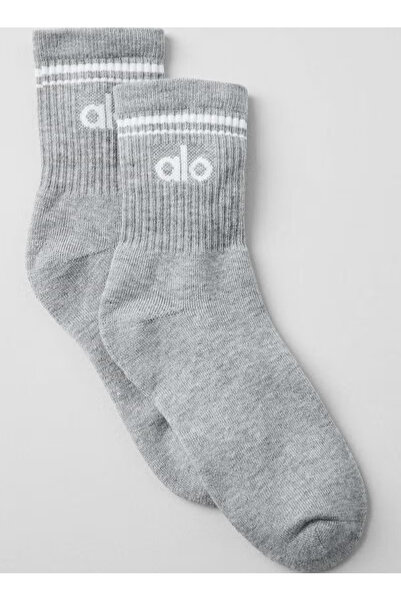 Alo mid-calf cotton socks are soft, a one-piece set for sports and leisure