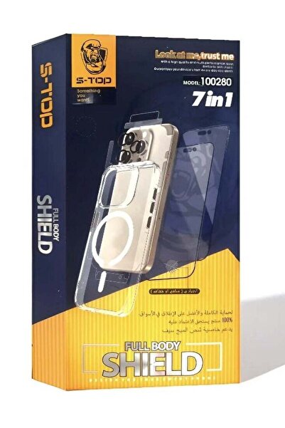 no markte حزمة حماية كاملة لهاتف سامسونج جالاكسي إس 23 ألترا (7 في 1)