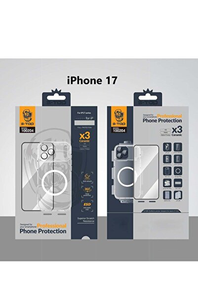 Digital Home حزمة الحماية المتكاملة S-TOP لهاتف iPhone 17، 10 في 1، متوافقة م...