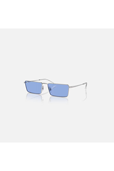 Ray-Ban 59 MM Blue Rectangle Sunglasses | 0RB3741
