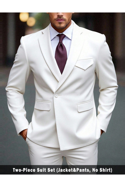 Sheya Shein MANFINITY suit, cream