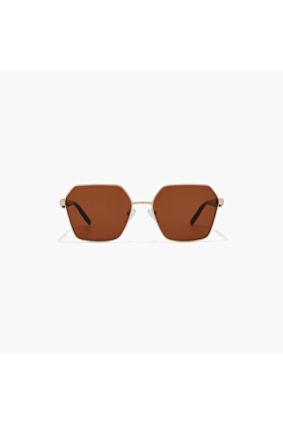 BlackOut 56MM Brown Geometric Sunglasses BLA-000312-2904