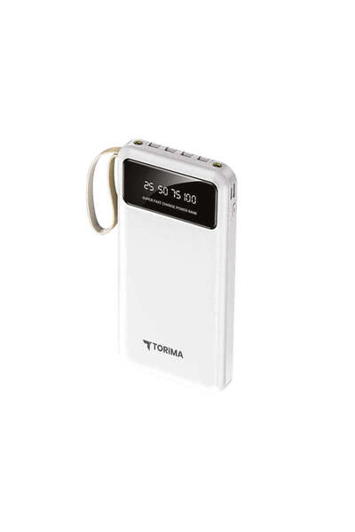 Torima 10000 MAH POWERBANK TRM-1011 WHITE