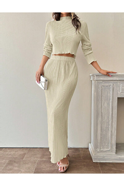 Sheya Shein set, cream