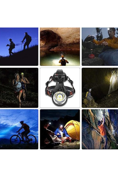 OEM W634 Large Rechargeable Headlamp with Powerful XHP50 LED