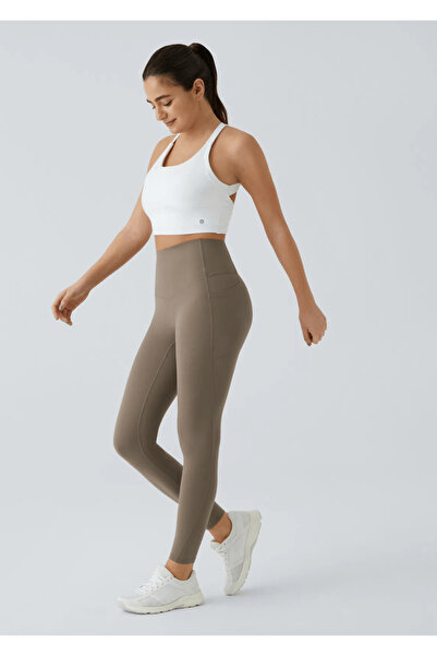 Halara Γυναικείο κολάν ψηλόμεσο UltraSculpt εφέ σύσφιξης / Αθλητικό κολάν με πλαϊνή τσέπη