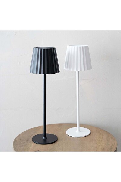 Generic Bedside Table Lamp, USB Switch Cable LED Bedroom Lamp, Nightstand Desk Lamp, White