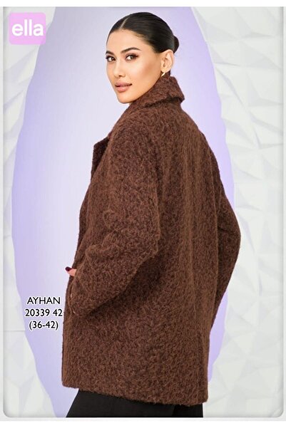 AYHAN διπλό πέτο Μπουφάν με κουμπιά και κορδόνια