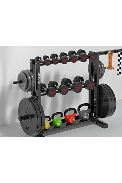 Rane Fitness Equipment Rane Bar Ağırlık Plakası Kettlebell Dambıl Direnç Bant...