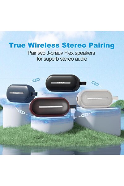 Generic J-BRAUV Flex 25W Portable Bluetooth Speaker (IP67, BT5.3, 14H, TWS)