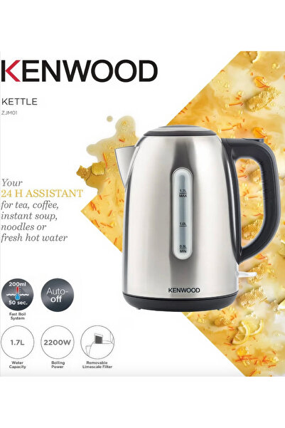 Kenwood Cordless Kettle 1.7 L 2200 W Silver