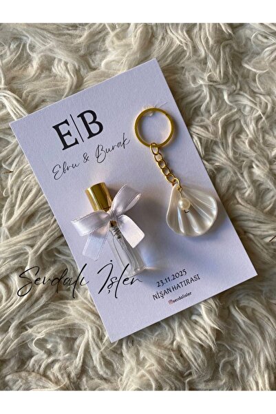 Sevdalı işler 20 adet söz - nişan - nikah hediyesi sprey kolonya ve istiridye...