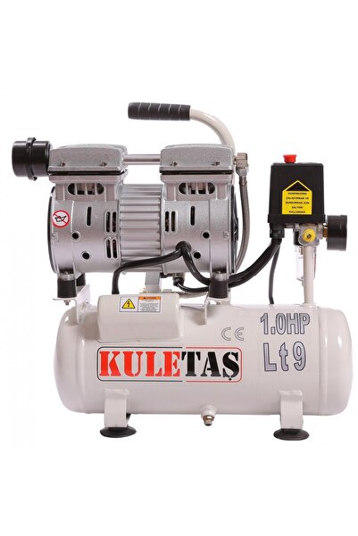 Kuletaş Süper Sessiz Yağsız Kompresör 9 Lt