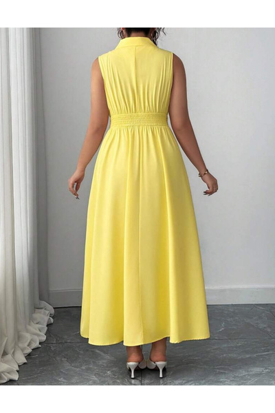 Sheya Shein Curve+ maxi dress, yellow