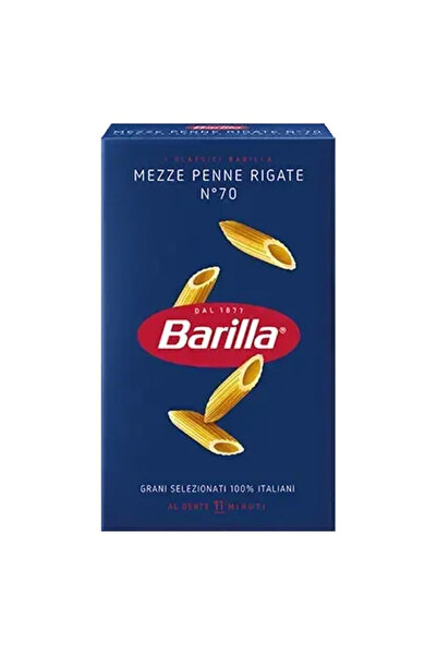 Barilla 70 Mezze Penne Rigate 500g