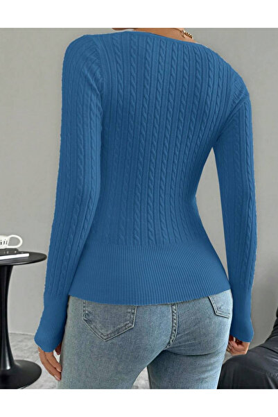 Sheya Shein sweater, blue