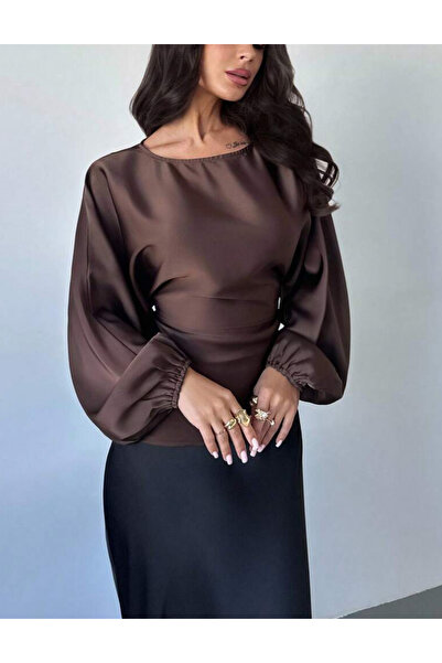 Sheya Shein shirt, brown