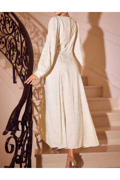 Sheya Shein maxi dress, cream