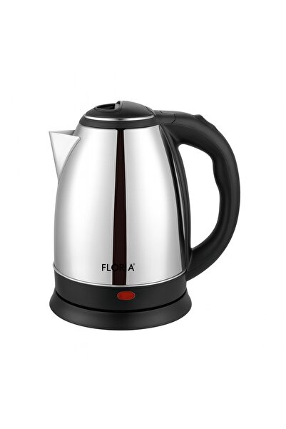 Floria ZLN 6159 stainless steel kettle - 1800 W, 1.8 L, 360° swivel base, auto shut-off, silver