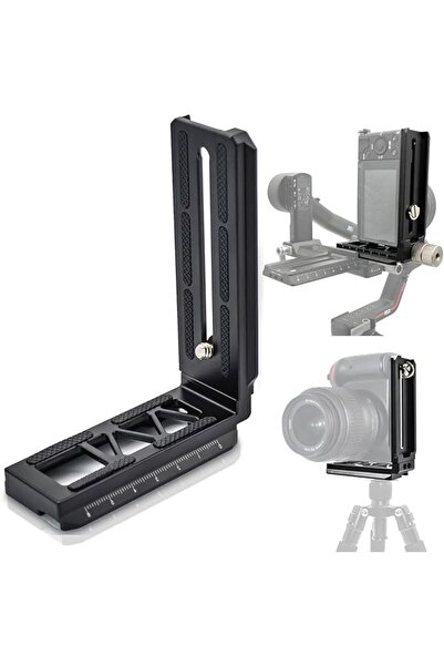 Arabest Handheld Stabilizers, Vertical Horizontal Conversion Camera Plate Quick Release Tripod Monopod