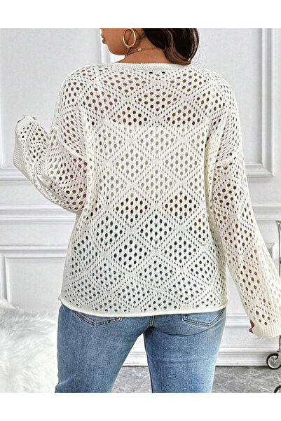 Sheya Shein Curve+ sweater, cream