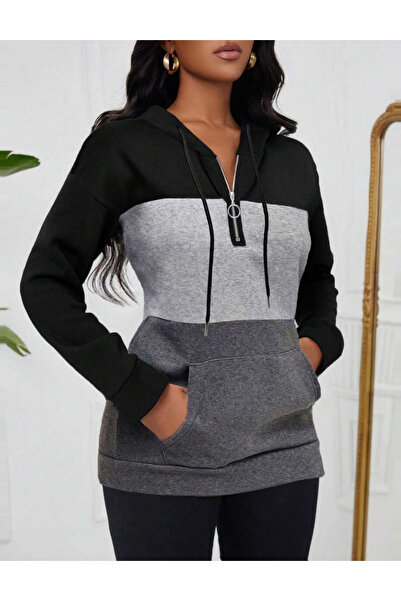 Sheya Shein Zipper Hoodie, mix colors
