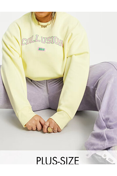 collusion Bluză Collusion, galben